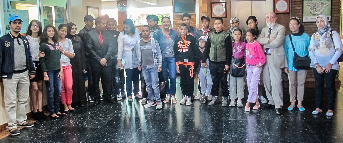 Visite de l'association Essalam