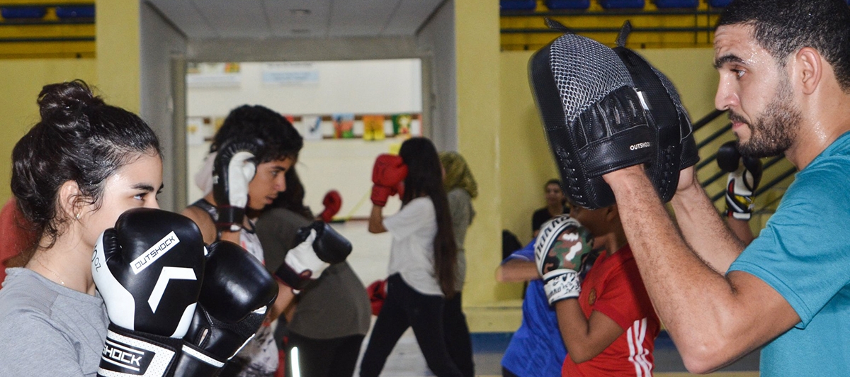 Le lancement de "ELARAKI Boxing Club", organis&eacute; tous les jeudi apr&egrave;s midi