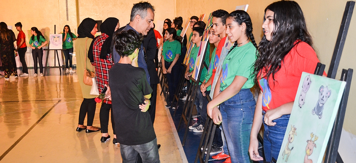 Le vernissage annuel du Club d'Arts Plastiques