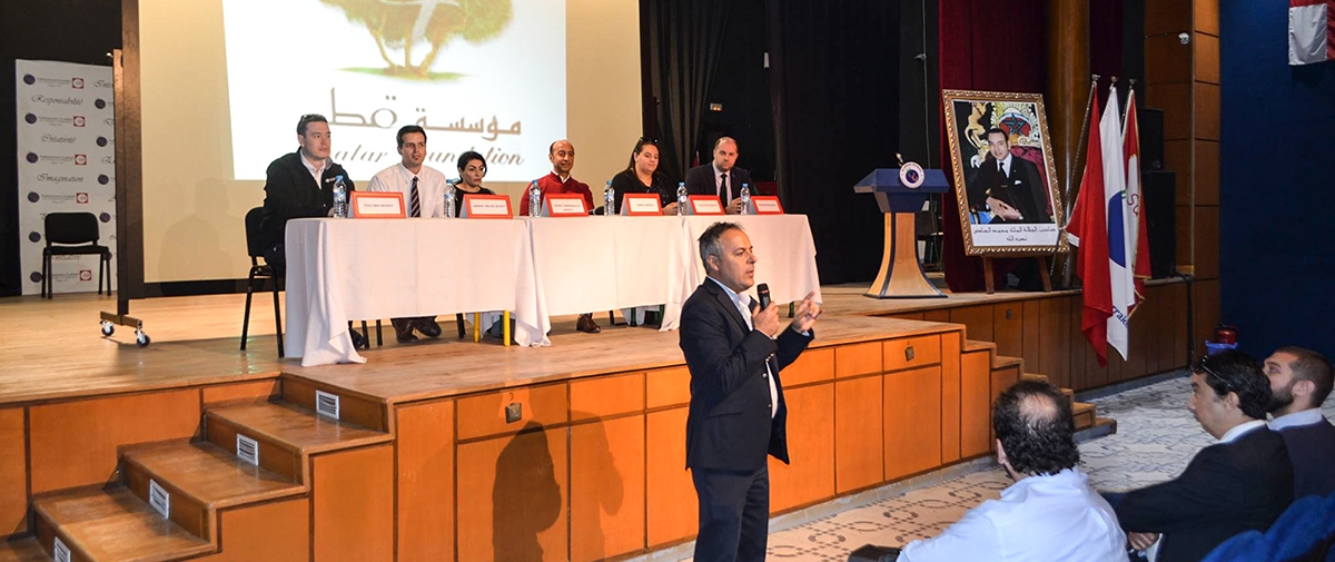 Intervention des responsables des Universit&eacute;s Am&eacute;ricaines install&eacute;es au Qatar